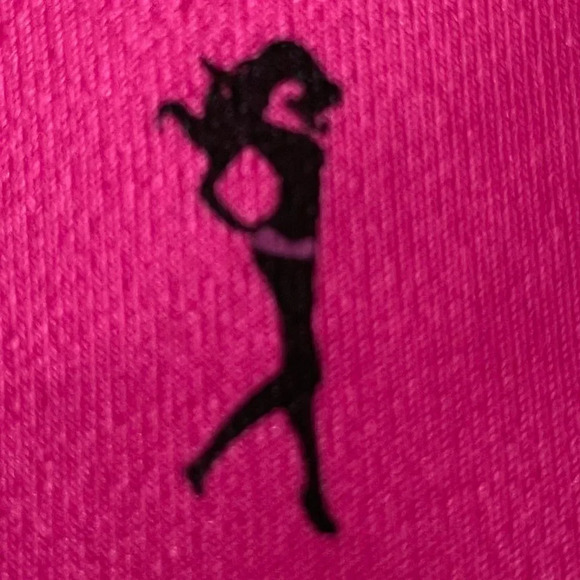 Hipssister Left Coast Sister Hip Pack Poly & Spandex Pink + Black Sz M/L NWOT - Picture 5 of 8